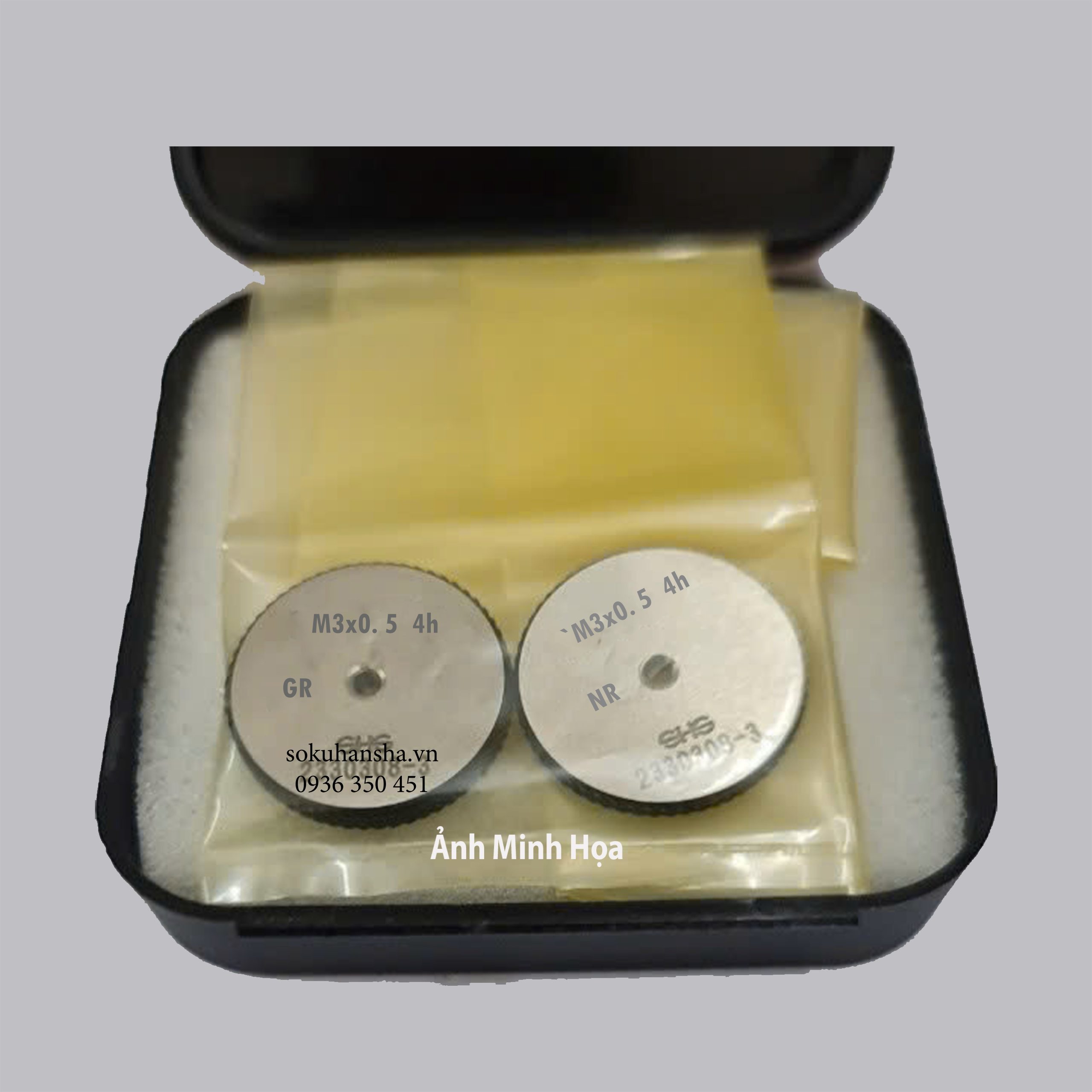 Dưỡng kiểm ren trục M3x0.5 4h GRNR