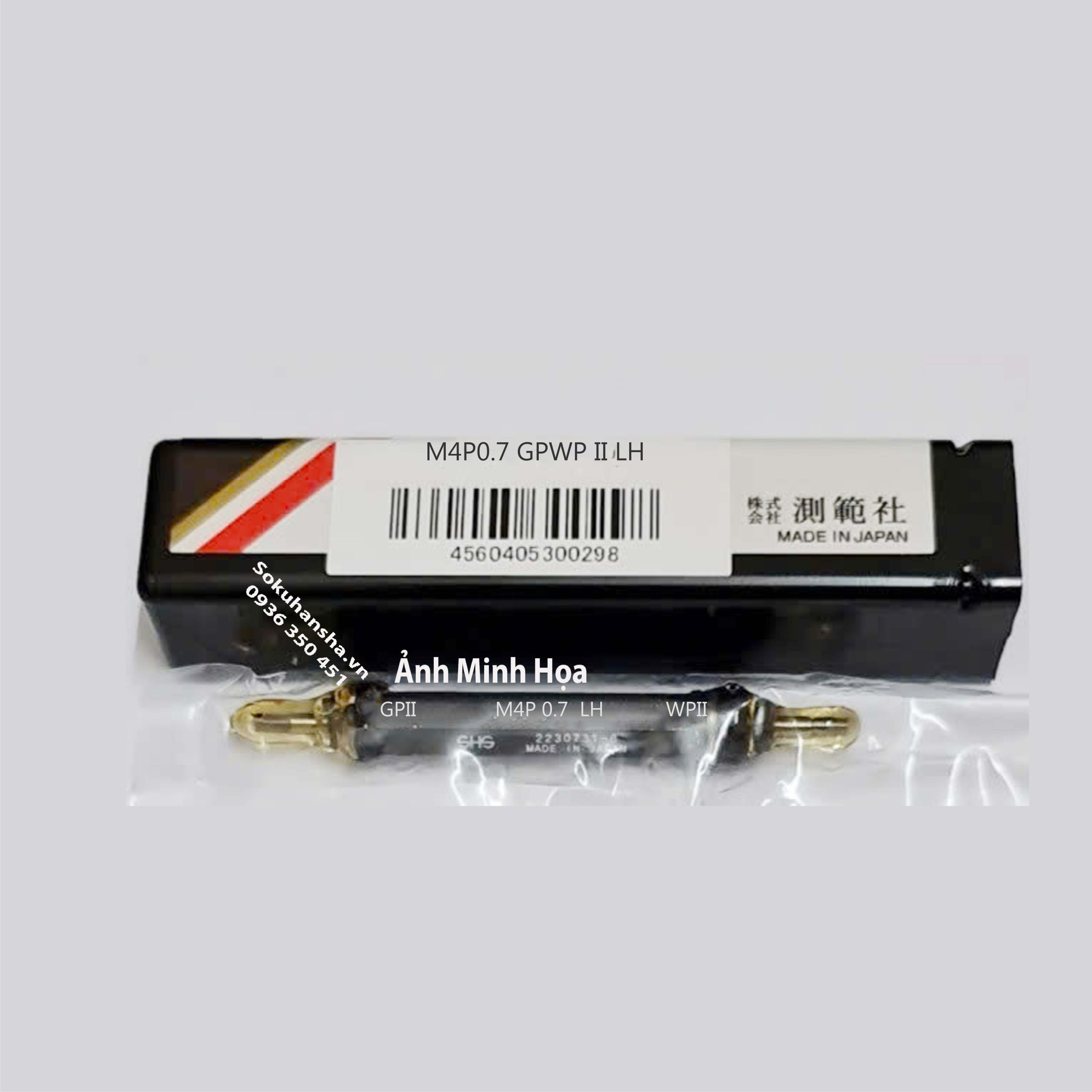Dưỡng kiểm ren M4P0.7 GPWPII LH (ren trái)