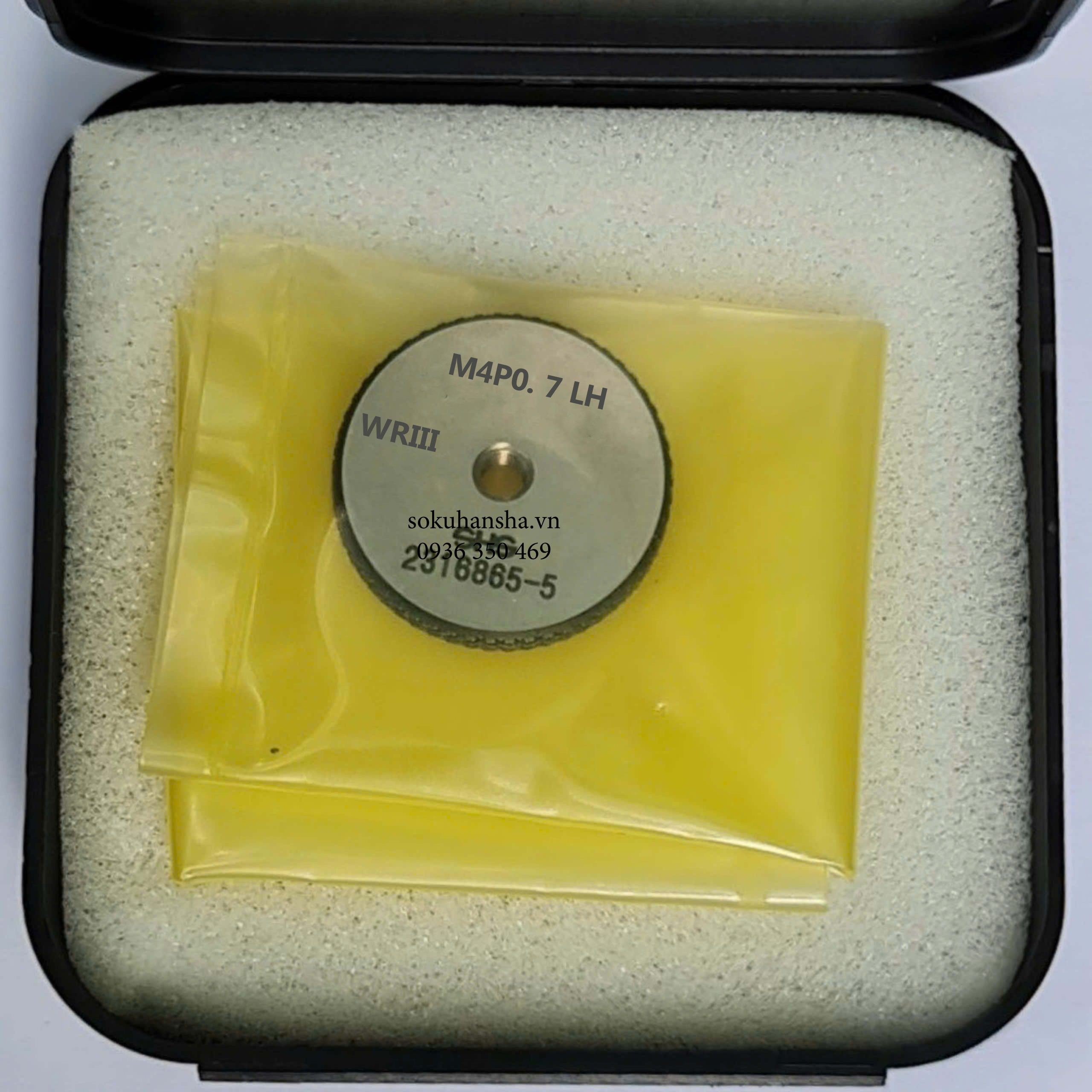 Dưỡng kiểm ren trục M4P0.7 WRIII LH (ren trái)